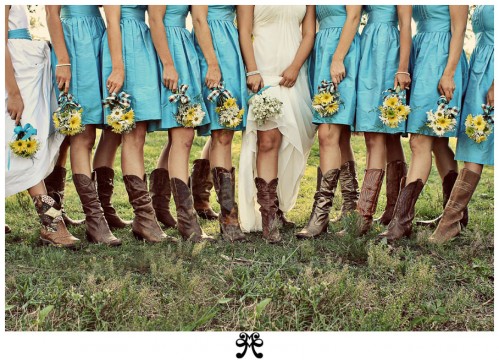 cowboy boots wedding | Bridesmaid Trade ...